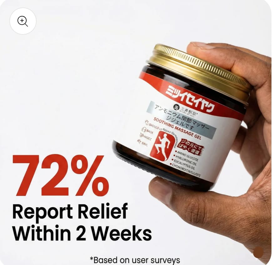 Japanese Instant Pain Relief Massage Gel (Buy 1 Get 1 FREE)
